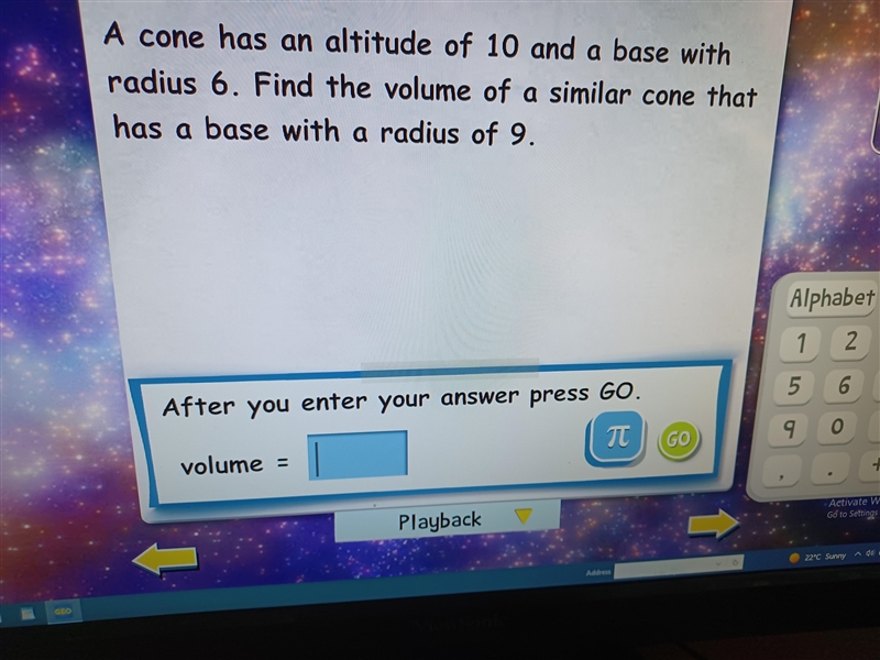 Volume = Help me please thanks-example-1