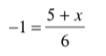 Solve for the Variable. Again lol-example-1