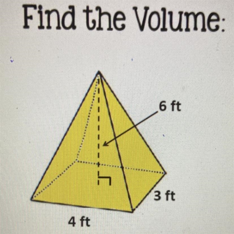 Find the volume 6ft 3ft 4tt-example-1