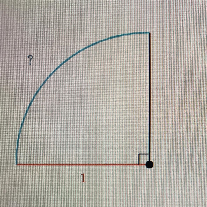 1? Find the arc length of the partial circle. Either enter an exact answer in terms-example-1