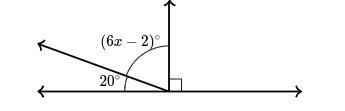 Solve for x in the diagram below.-example-1