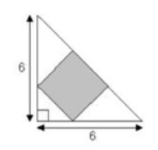 Find the area of the shaded square. Explain your reasoning. image included-example-1