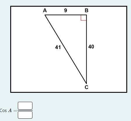 Instructions: Find the value of the trigonometric ratio. Make sure to simplify the-example-1