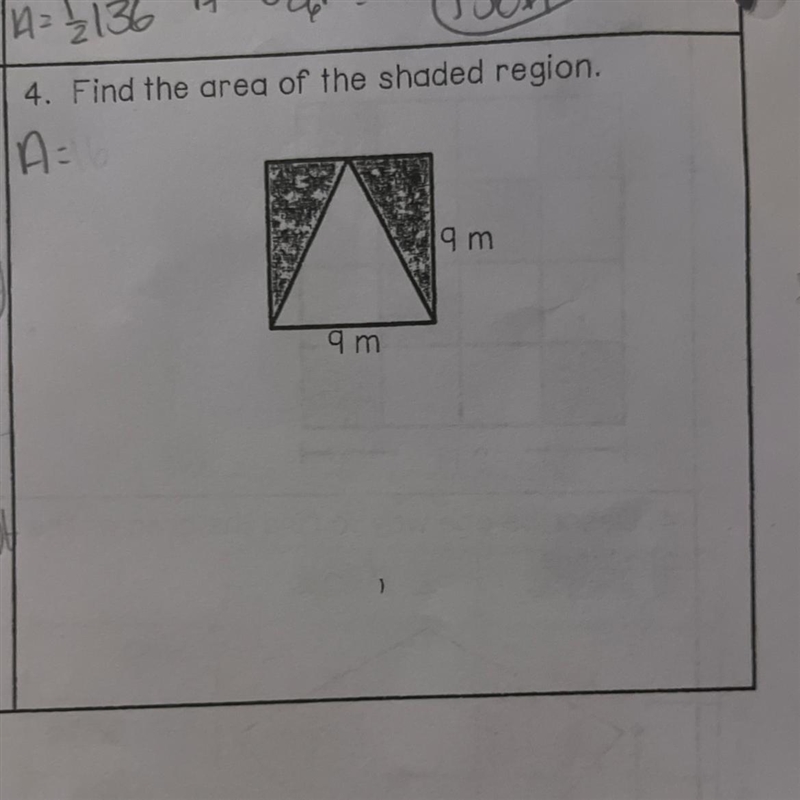 Find the area of the shaded region.-example-1