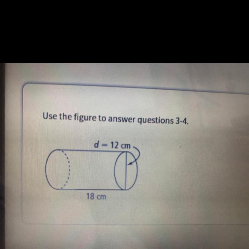 What is the surface area of the cylinder? Please show work.-example-1