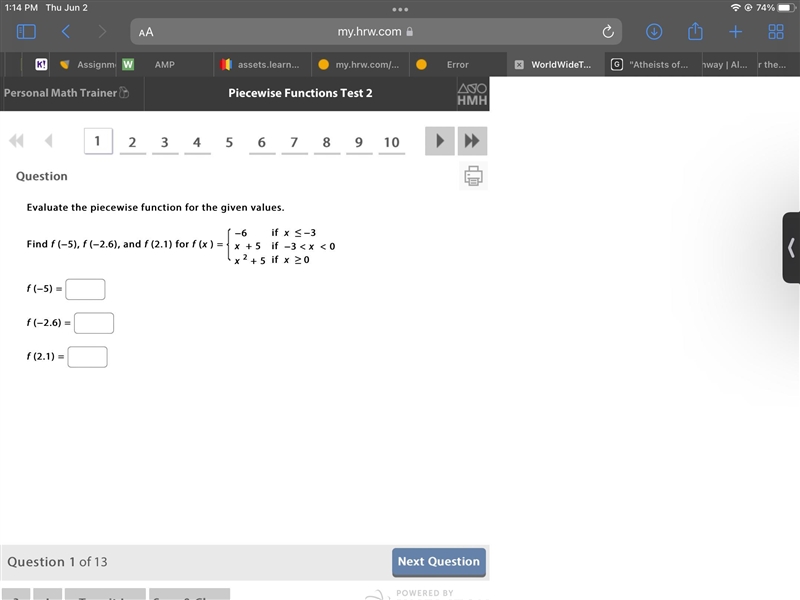 Piece wise functions-example-1