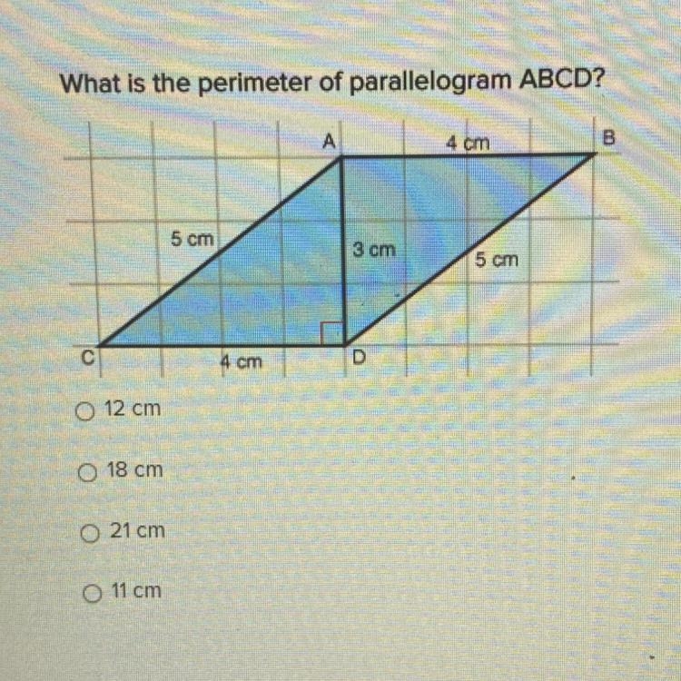 What is the perimeter of parallelogram ABCD?-example-1