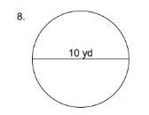 Find the circumference of the circle and show work-example-1