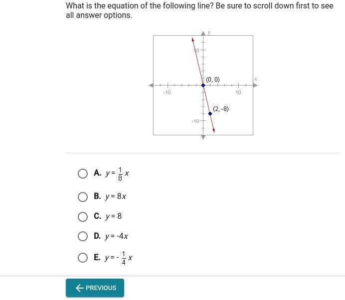 Which is the equation of the following line.-example-1