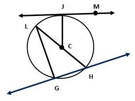 If LC = 10, find LH. A. 20 B. 25 C. 5 D. 10-example-1