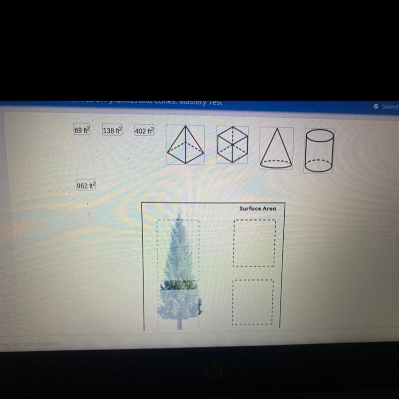 Drag each day to the correct location on the tree drag each estimated measurement-example-1