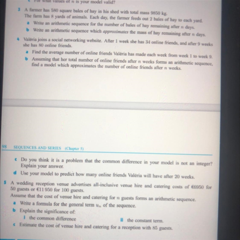 I need help with 4 and 5 please-example-1