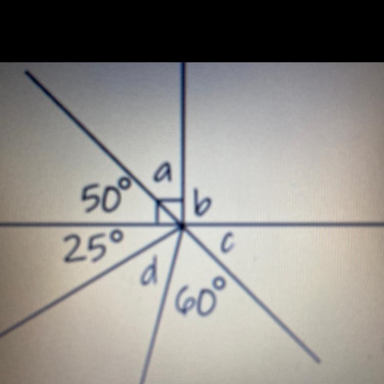 What degree is angle d?-example-1