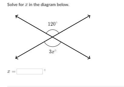 Unknown Angle Problems (with algebra)-example-1