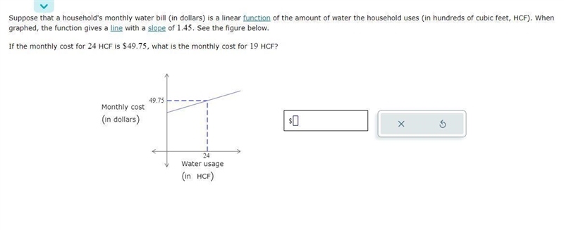 NEED HELP with Application problem with a linear function: Finding a coordinate given-example-1