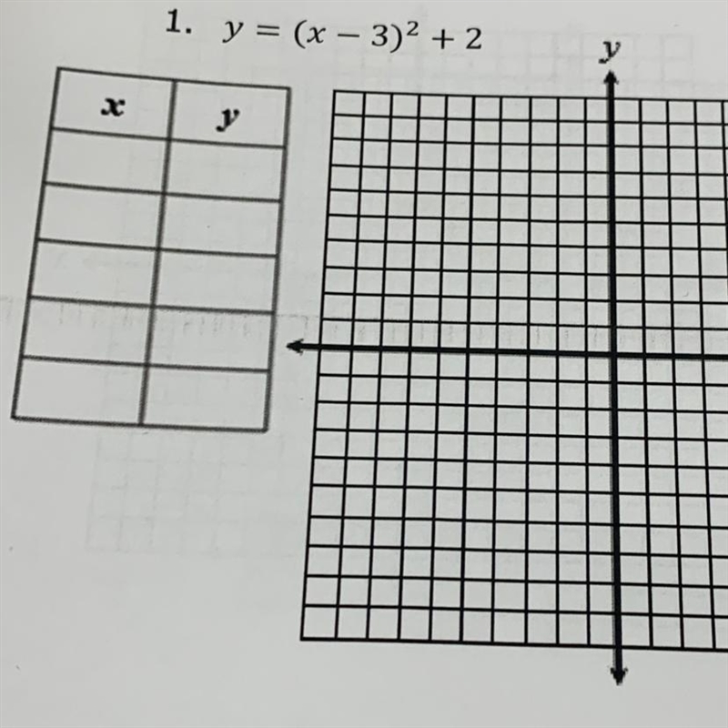 Look at photo for problem Just need chart filled out-example-1