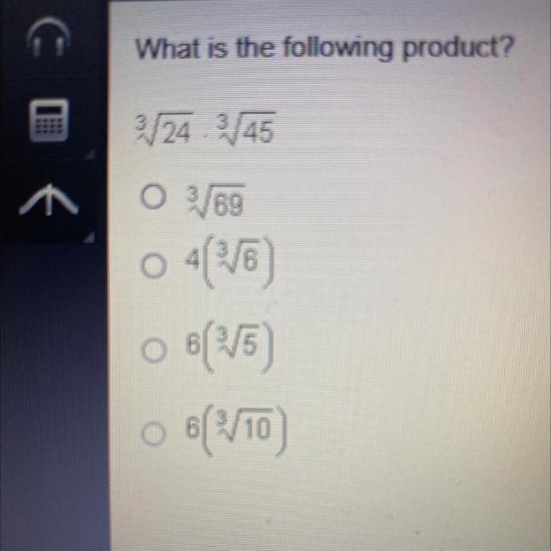 What is the following product? 3V24•3V45 3V69 4(3V6) 6(3V5) 6(3V10)-example-1