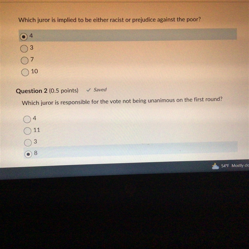 The answers u see already answered is not right an I need help with them-example-2