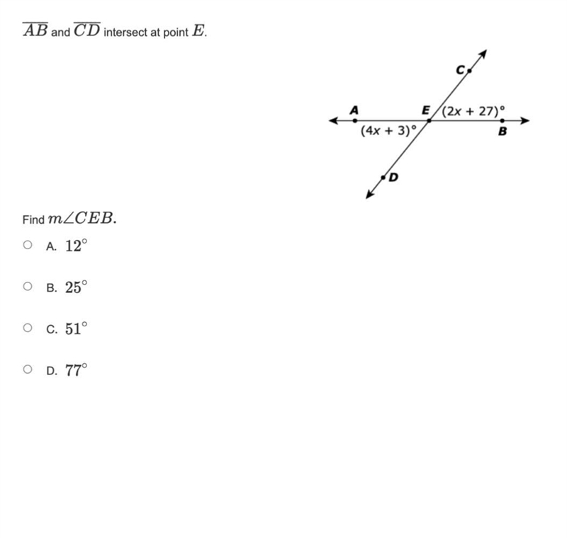 A.)12 B.) 25 C.)51 D.) 77-example-1