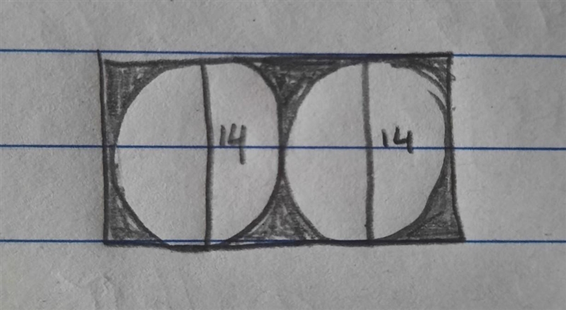 What is the area of the shaded region?​-example-1