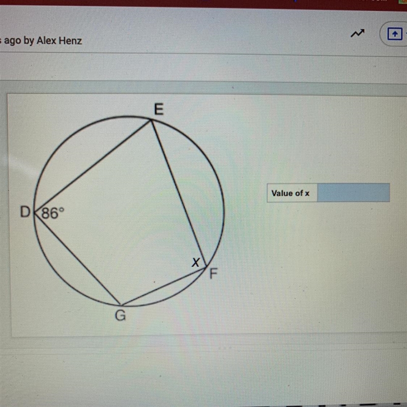 What is the value of x-example-1