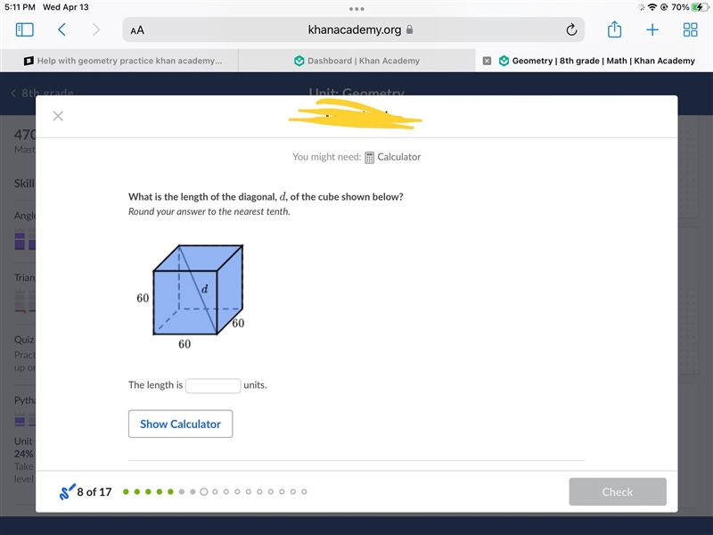 (50 points) need help with khan practice geometry-example-1