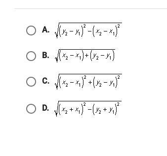 What is the distance formula-example-1