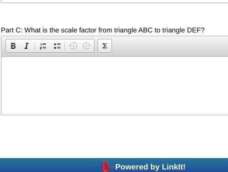 The two triangles are similar. Complete parts a-c.-example-1