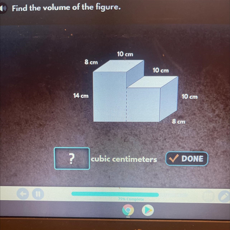 Find the volume of the figure. I ready-example-1