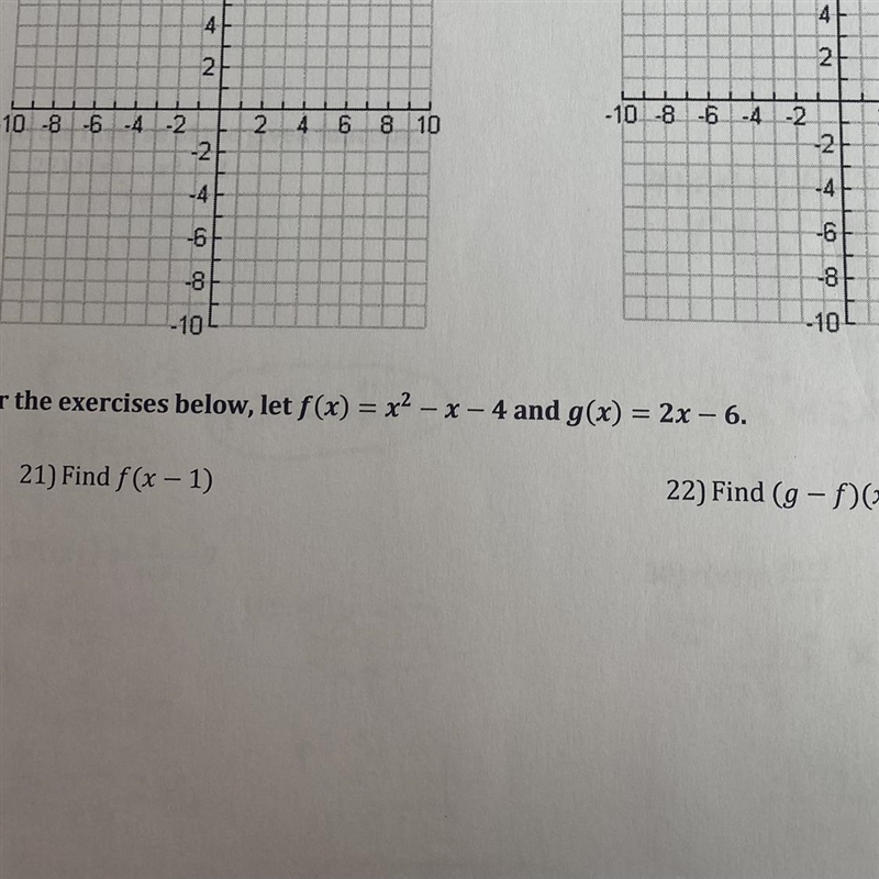 I need the 2 f(x) problems solved at the bottom. worth good points pls help.-example-1