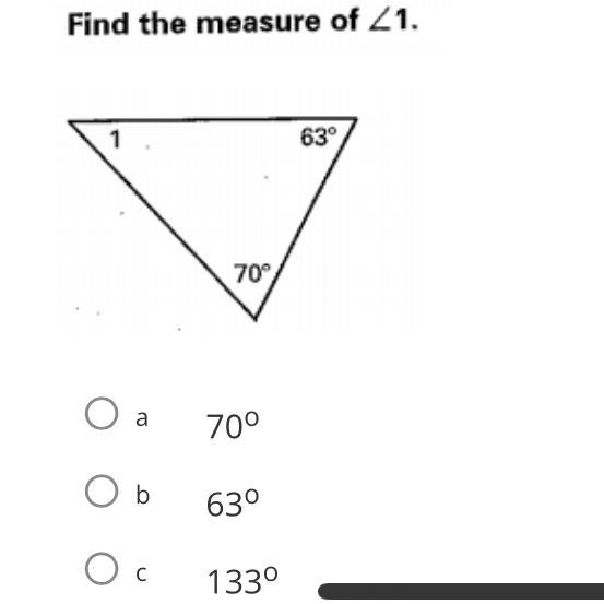 Find the measure of angle 1-example-1