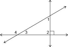 Identify which of the labeled angles in the figure are acute. Question 3 options: A-example-1