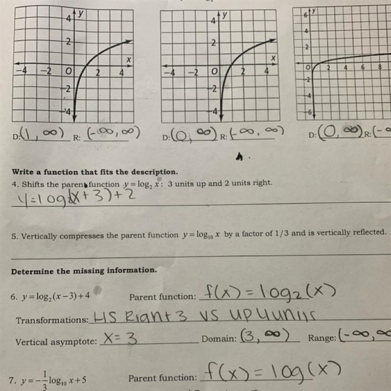 Need help on question 4 and 5 ASAP pleasee (:-example-1