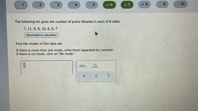 I need help to find the blank spaces for the chart-example-1