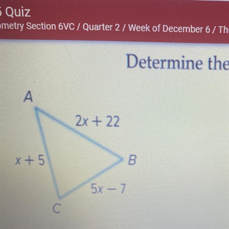 Determine the possible values of X. A. 4 B. 6 C. 7 D. 5-example-1