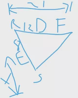 In the figure, triangle RED is similar to triangle RSF what is the value of x, the-example-1