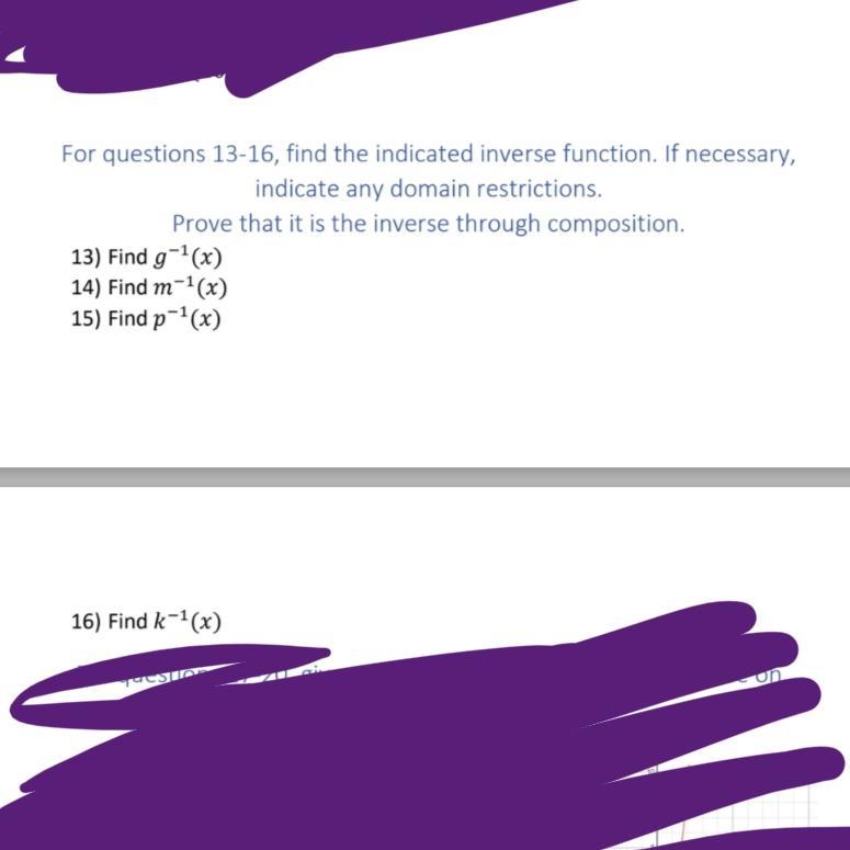 Given g(x)=(x+3)/4, find g^{-1}(x). If necessary, indicate any domain restrictions-example-1