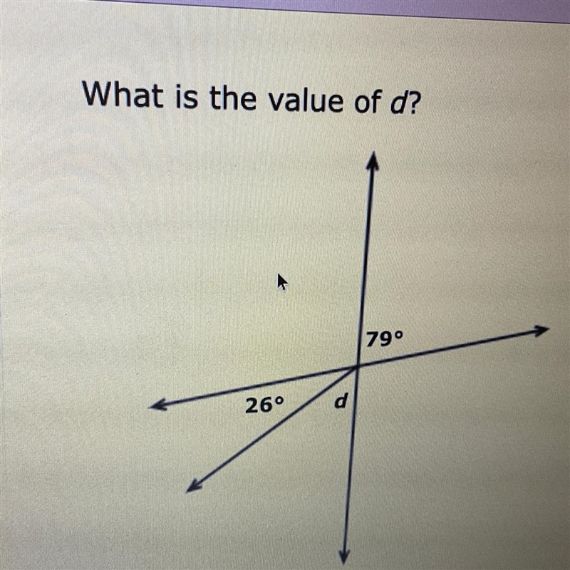 What is the value of d? 790 260 d-example-1