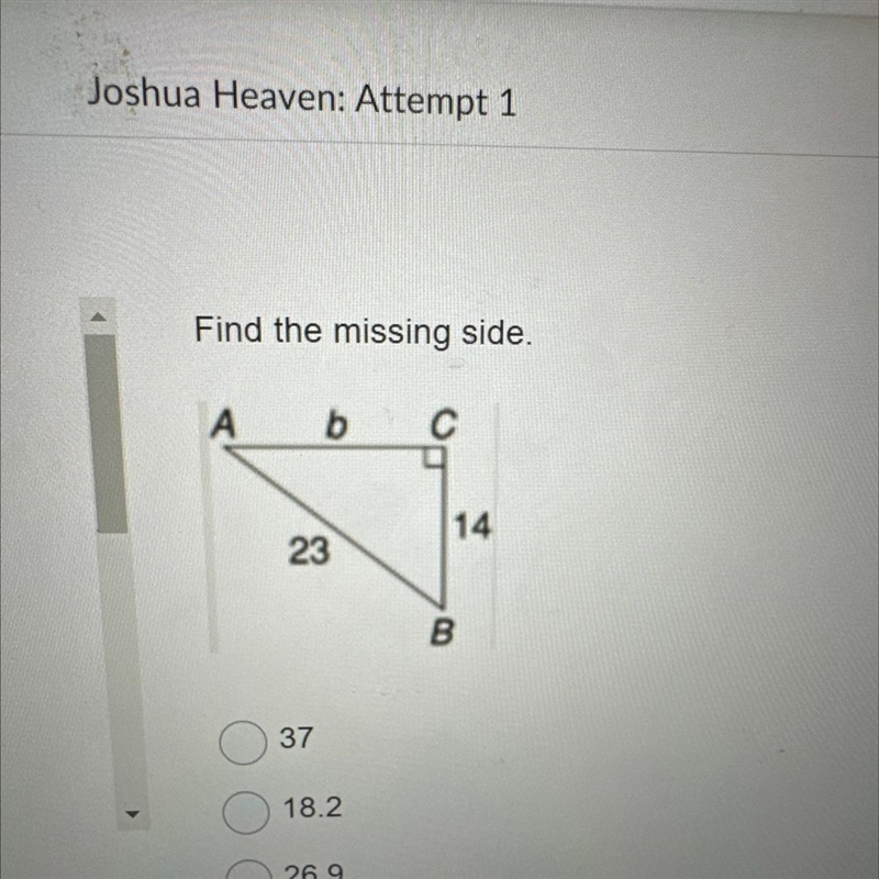 Find the missing side. Help please-example-1