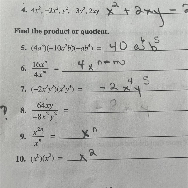 I need help with number 8.-example-1