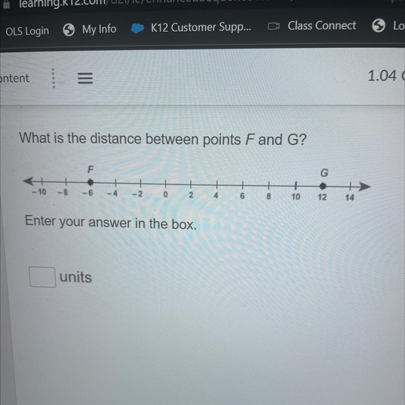 What is the distance between points F and G?-example-1