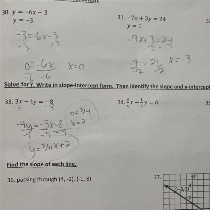 Help with number 34 please-example-1