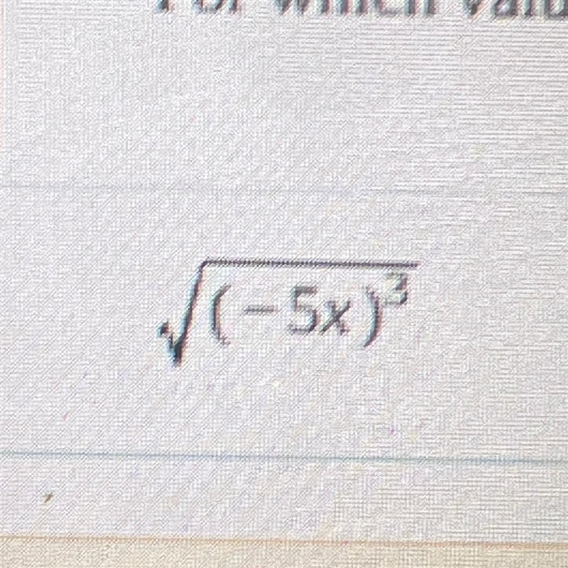 For which value of x does each expression makes sense?-example-1