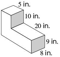 This diagram shows the dimensions of a concrete piece used to build a deck. What is-example-1