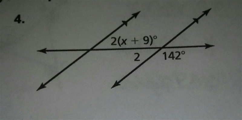 this is confusing me because of the 2(x+9) and i am not sure if my answer is right-example-1