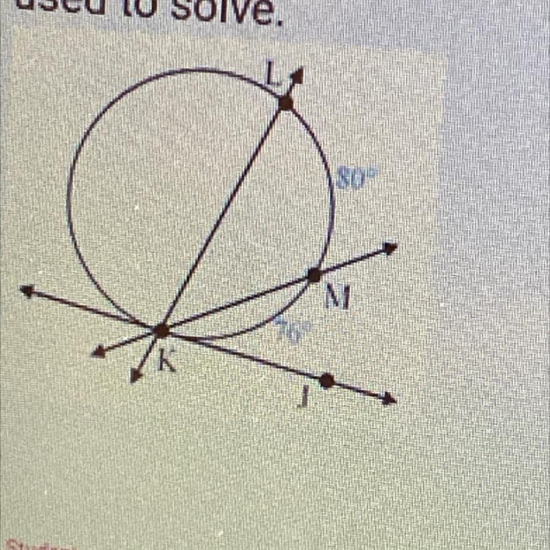 solve for the measure of angle JKL in the diagram below? Show your work and explain-example-1