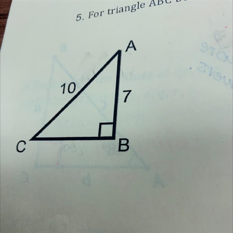 Helppp For triangle ABC below, find missing side length BC and both missing angle-example-1