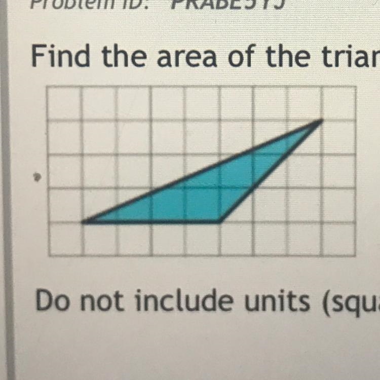 Find the area of the triangle. Do not include units (square units) in your answer-example-1