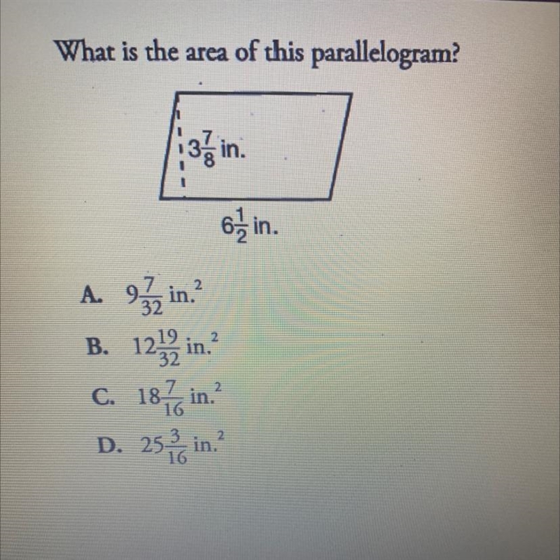 What is the area of this parallelogram? Please help :)-example-1