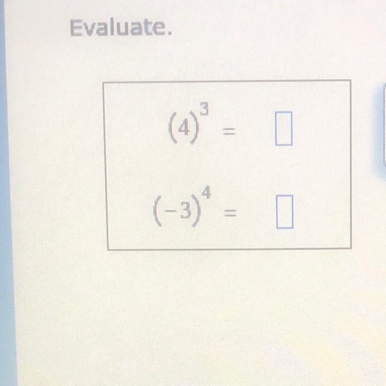 Evaluate. Pre algebra-example-1